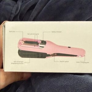 WDSPING Cordless Split End Hair Trimmer - Pink